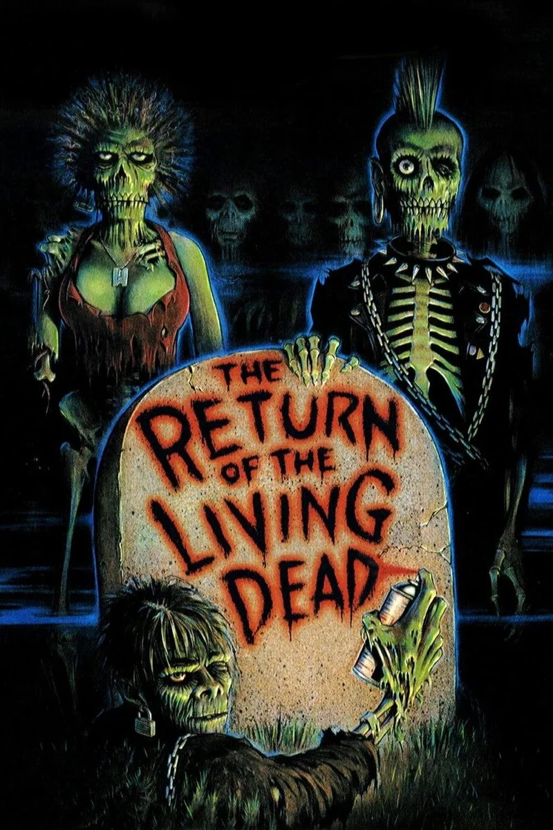 Affiche de Le retour des morts vivants