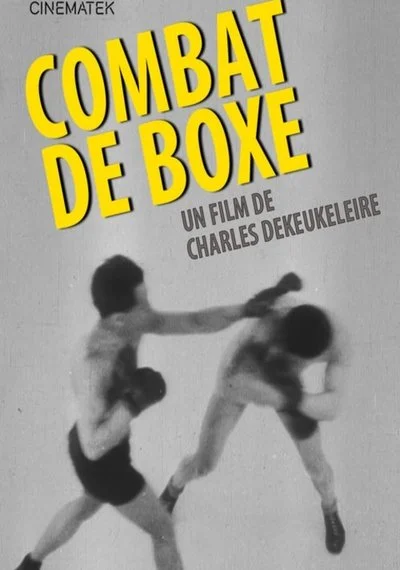Affiche Combat de boxe
