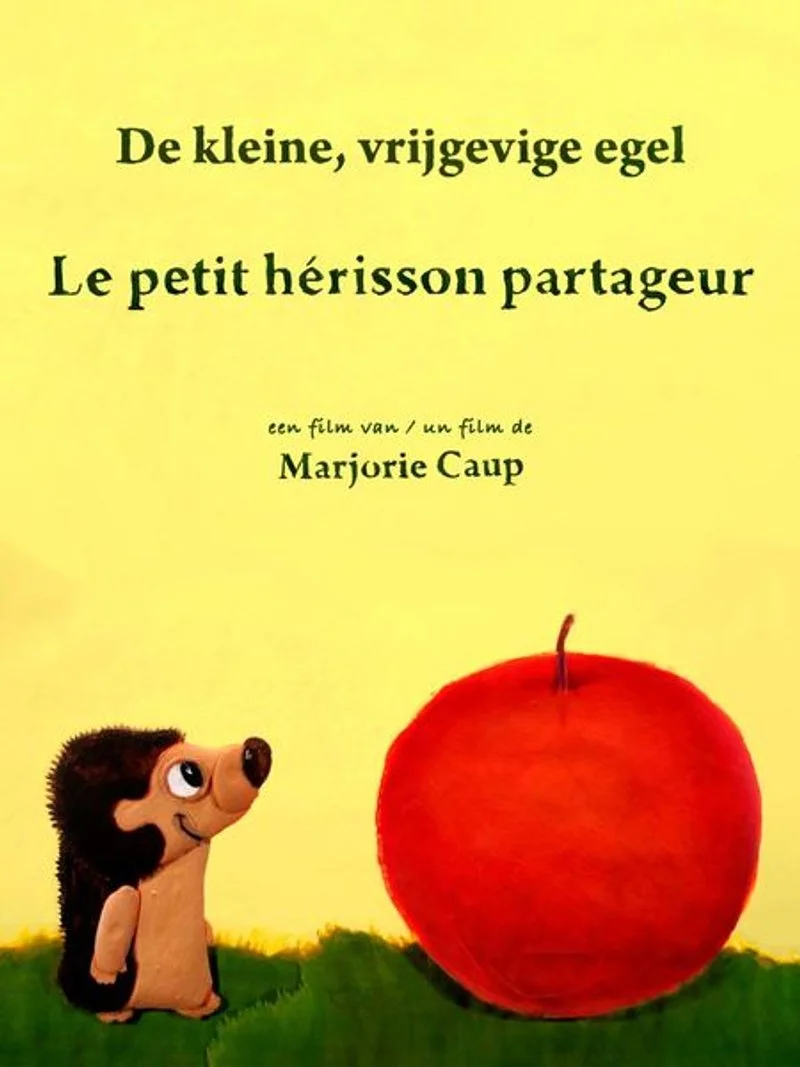 Poster van De kleine, vrijgevige egel