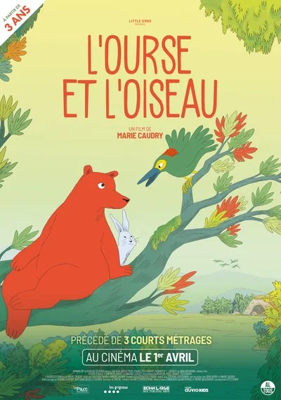 Poster L'Ourse et l'oiseau