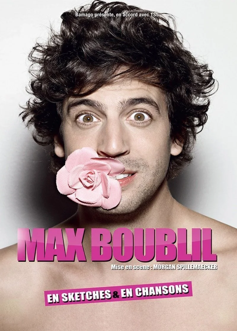 Affiche de Max Boulil: En sketches et en chansons