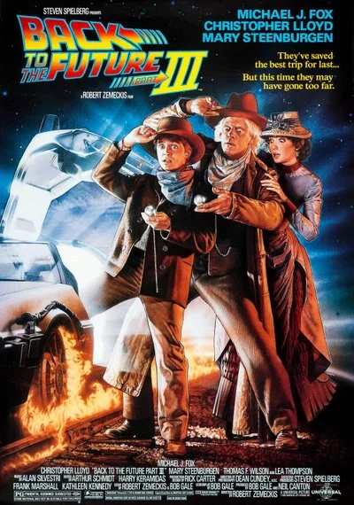 Affiche Back to the Future Part III