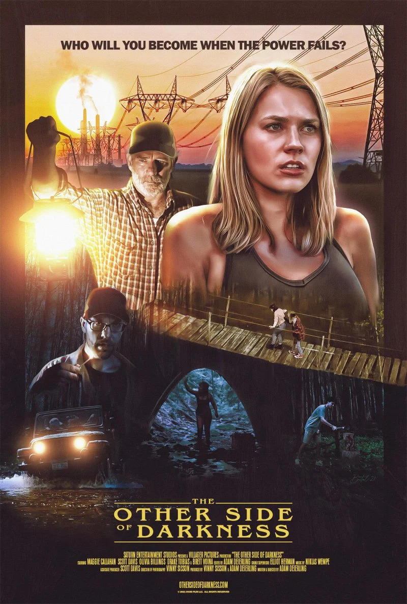 Poster van The other side of darkness