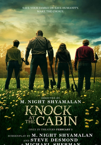 Poster Knock at the Cabin