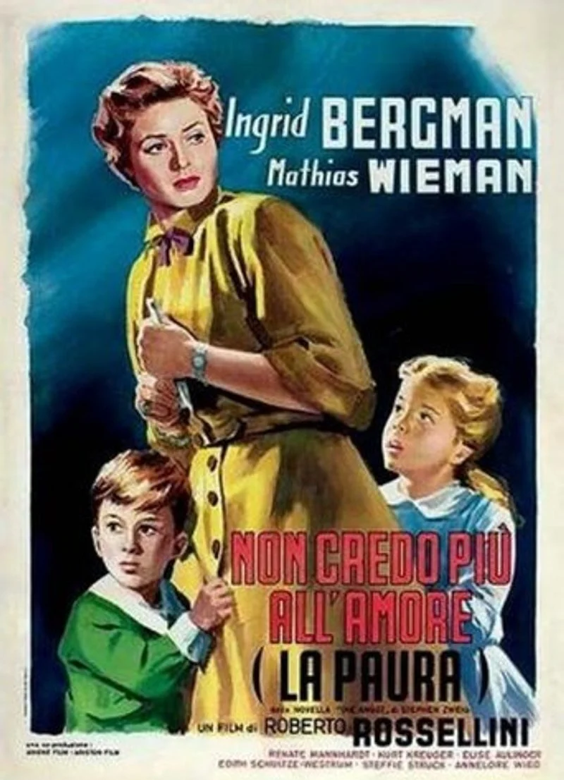 Affiche de La peur