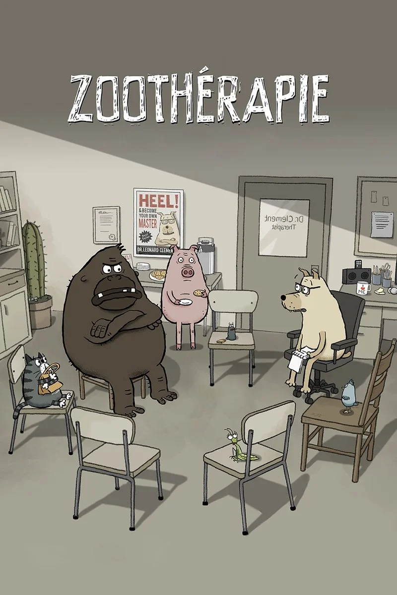 Poster van Zoothérapie