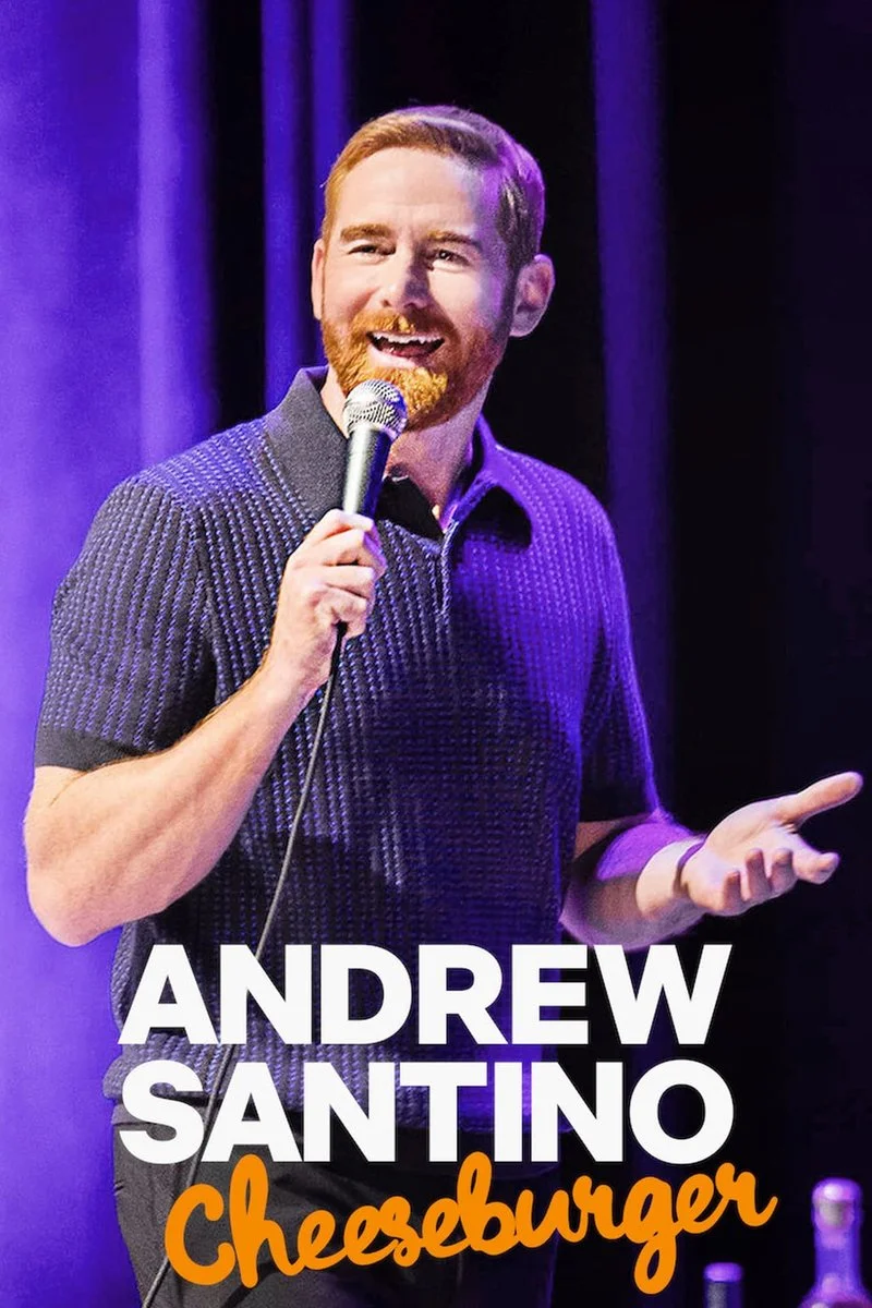 Poster van Andrew Santino: Cheeseburger