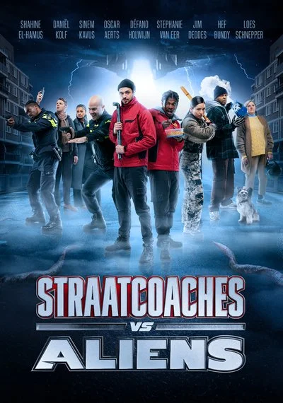 Poster Straatcoaches vs Aliens