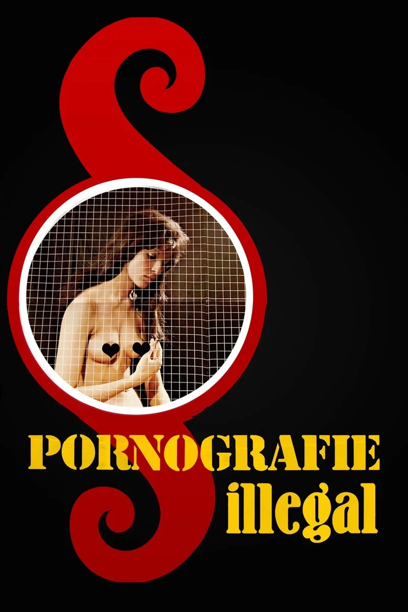 Poster van Pornografie Illegal