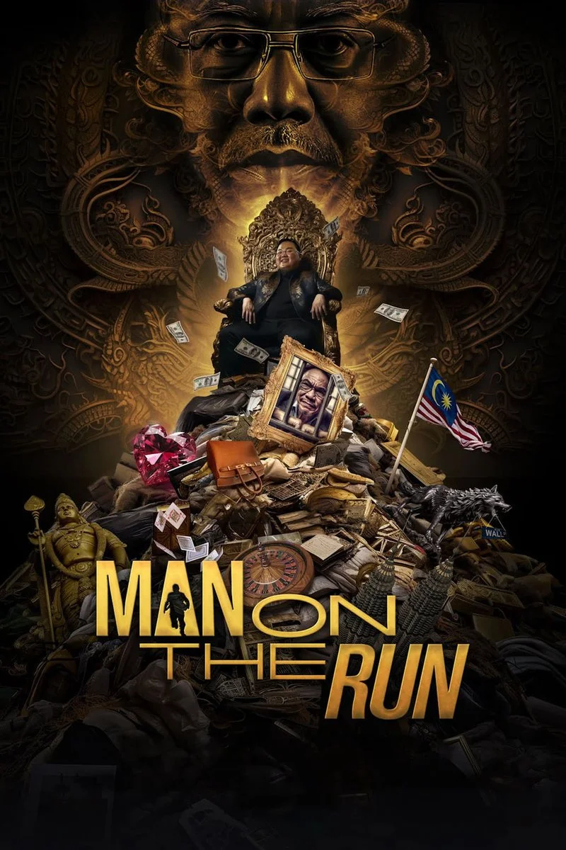 Poster van Man On The Run