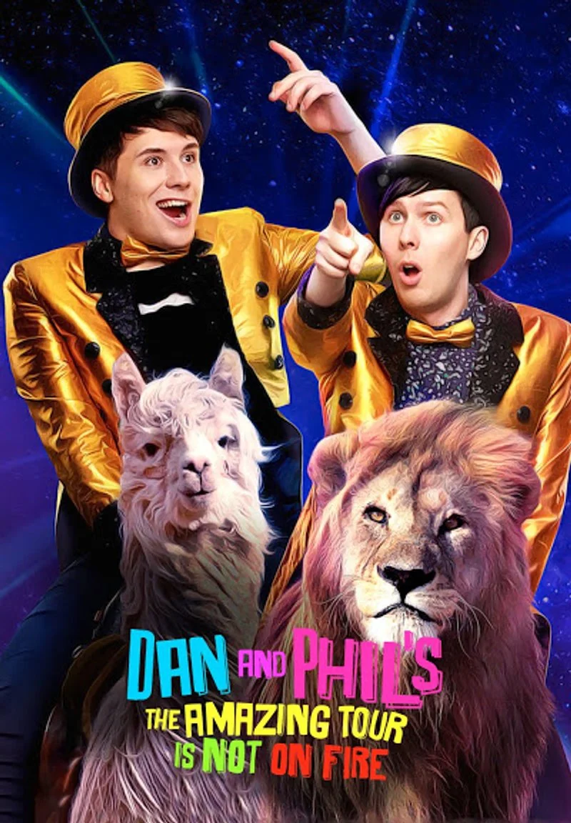 Poster van Dan and Phil's The Amazing Tour is Not on Fire
