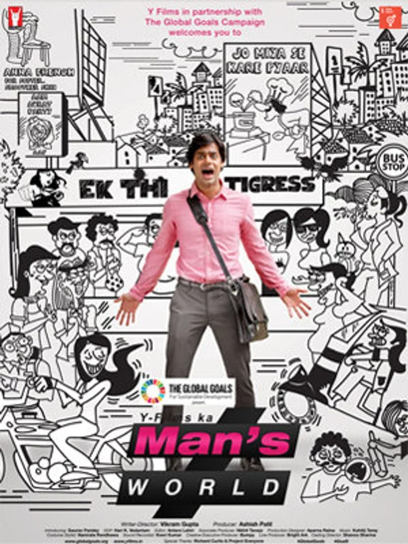 Poster van Man's World