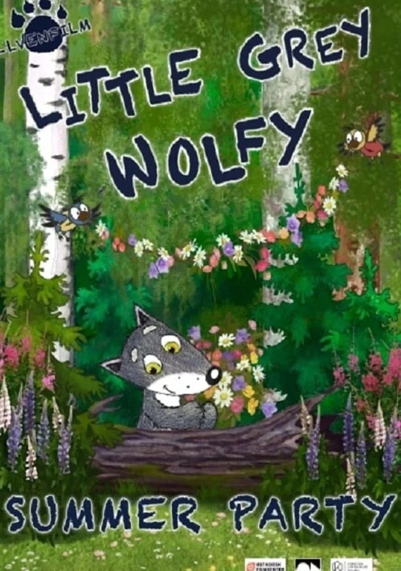 Affiche de Little Grey Wolfy. Summer Party