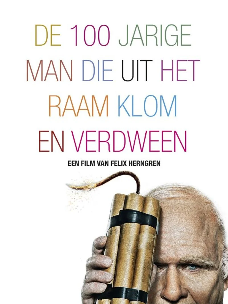 Affiche de De 100-jarige man die uit het raam klom ...