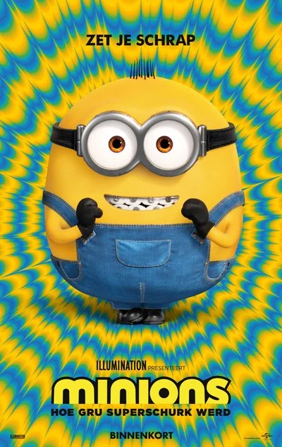 Poster Minions: Hoe Gru superschurk werd