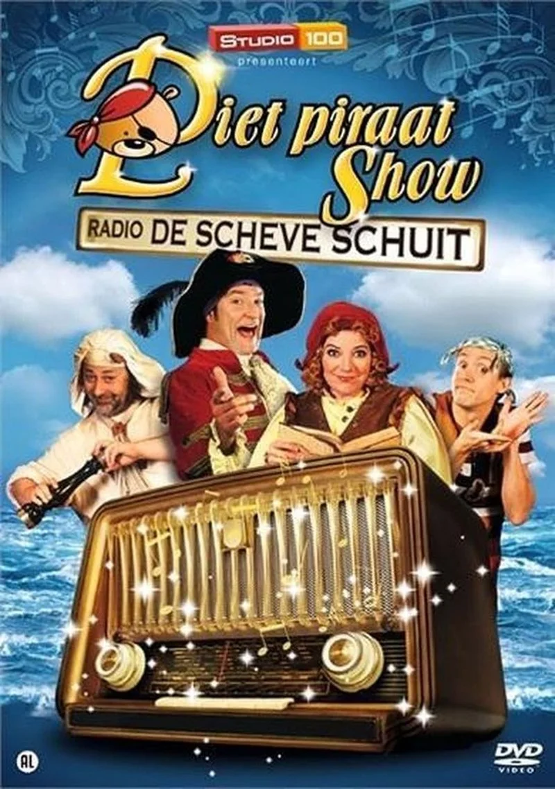 Poster van Piet Piraat - Radio de Scheve Schuit