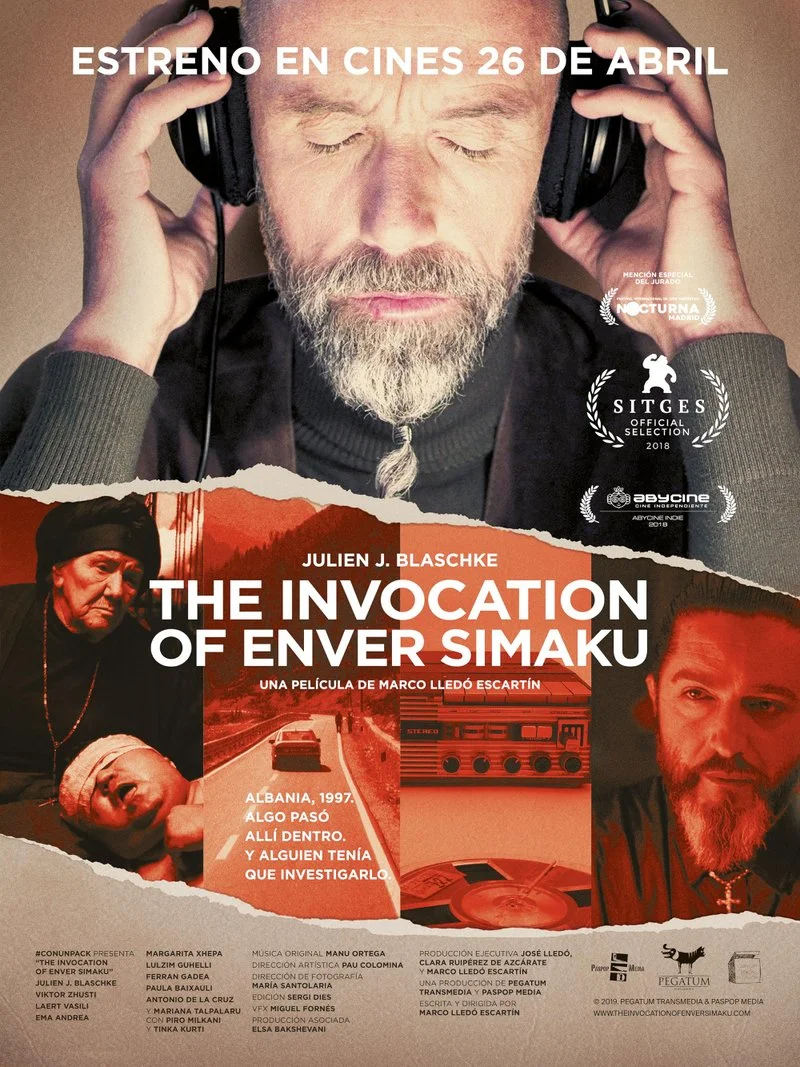 Poster van The Invocation of Enver Simaku