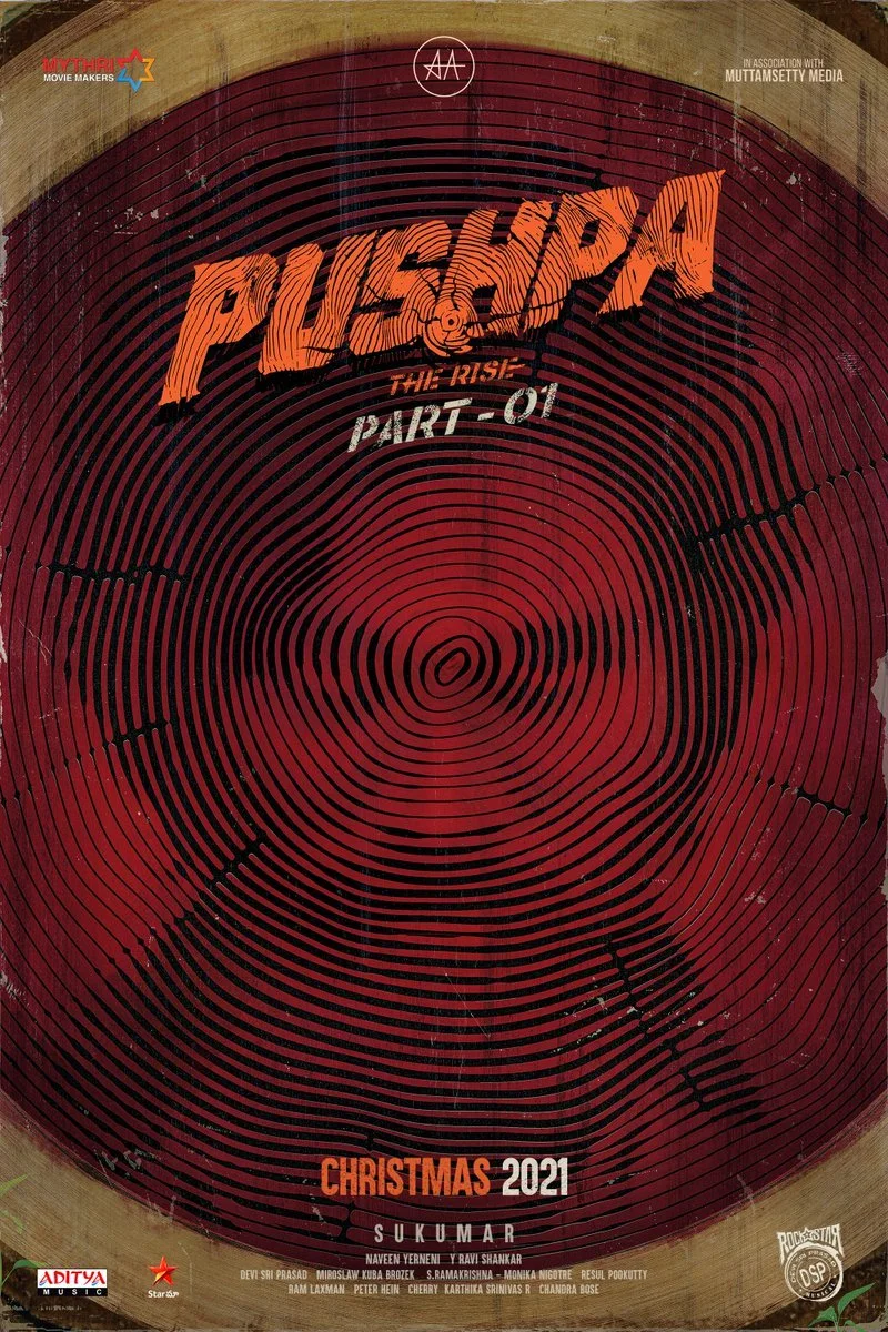 Poster van Pushpa: The Rise - Part 1