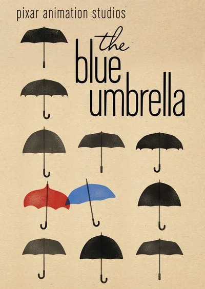 Poster The Blue Umbrella
