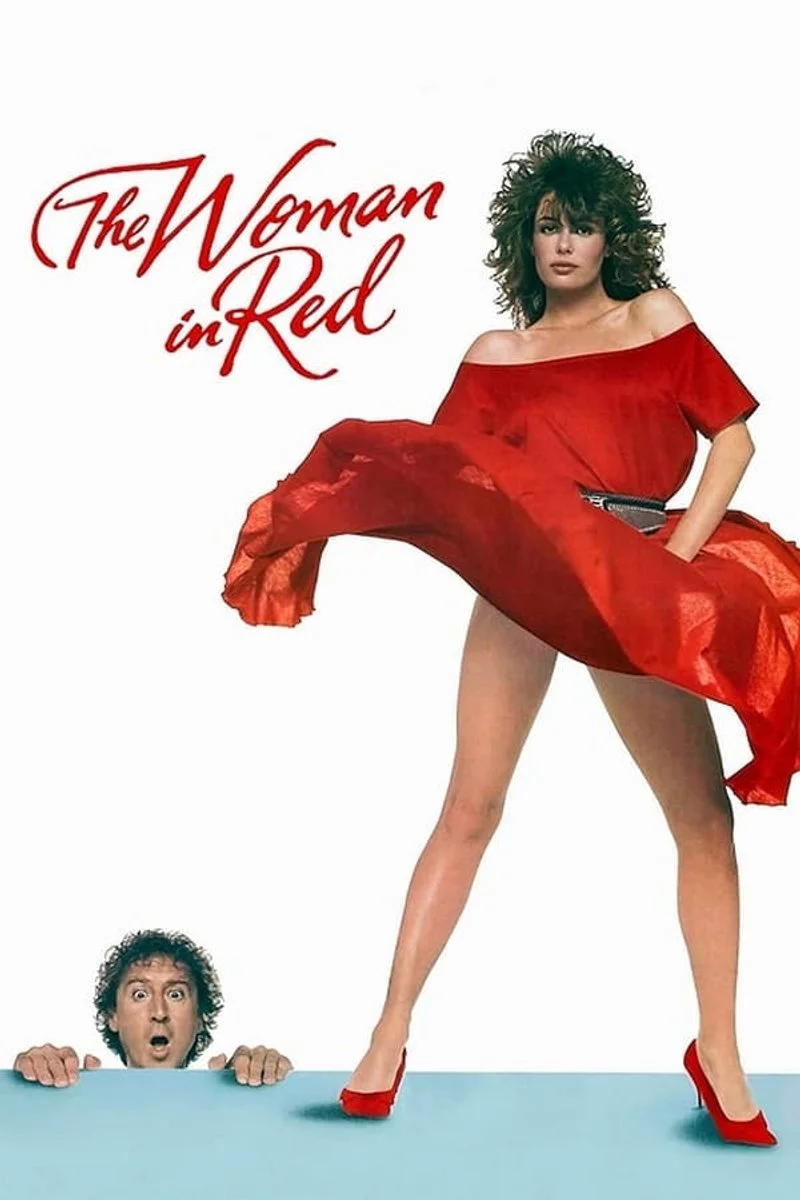 Poster van The Woman in Red
