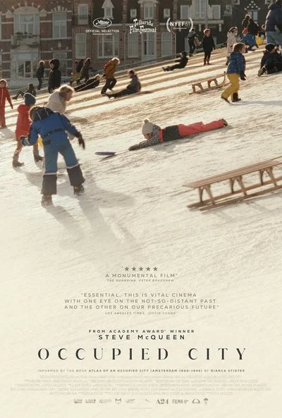 Poster De bezette stad