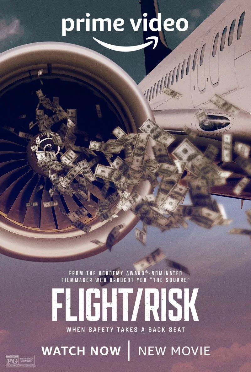 Poster van Flight / Risk