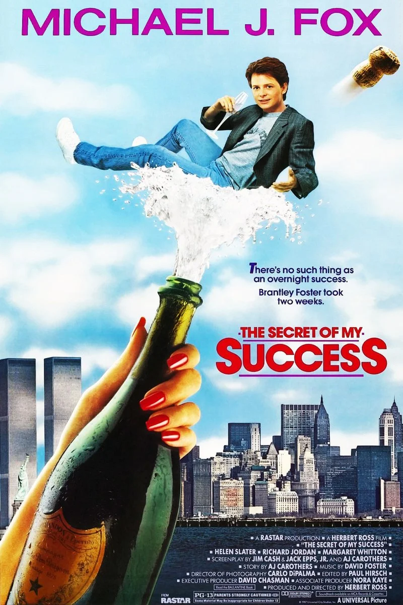 Poster van The Secret of My Success