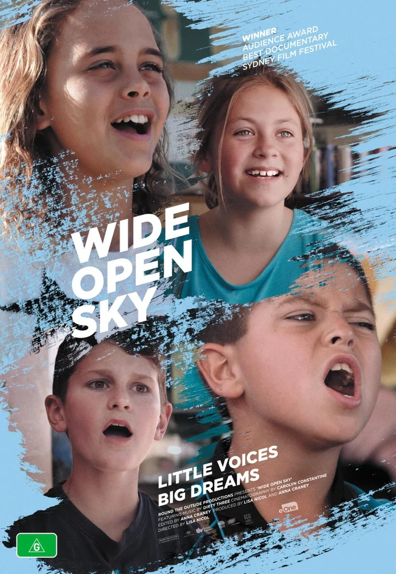 Poster van Wide Open Sky