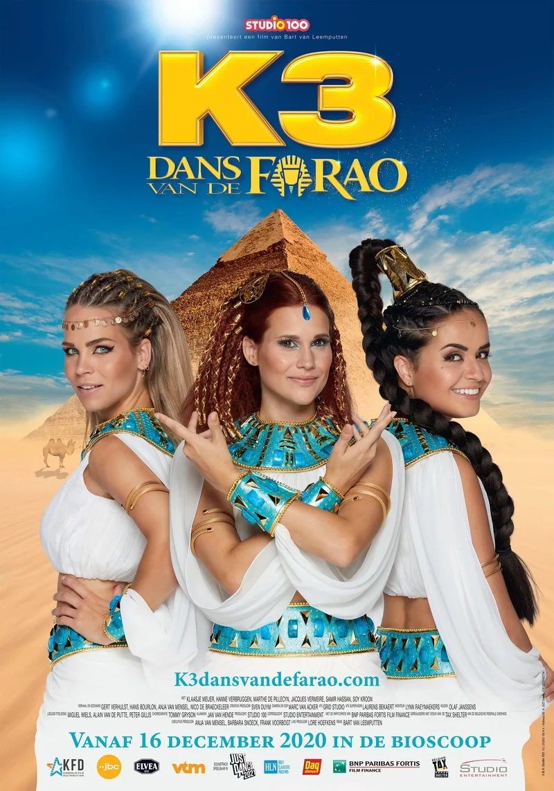Affiche de K3 Dans van de Farao