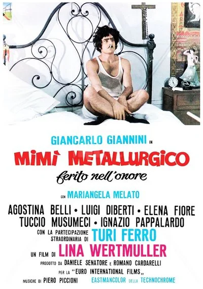 Affiche MIMI METALLURGICO FERITO NELL'ONORE