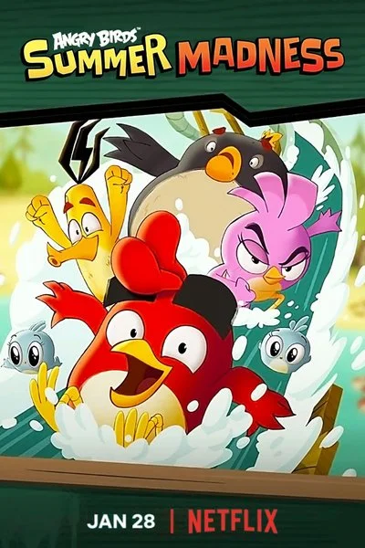 Affiche Angry Birds : Un été déjanté