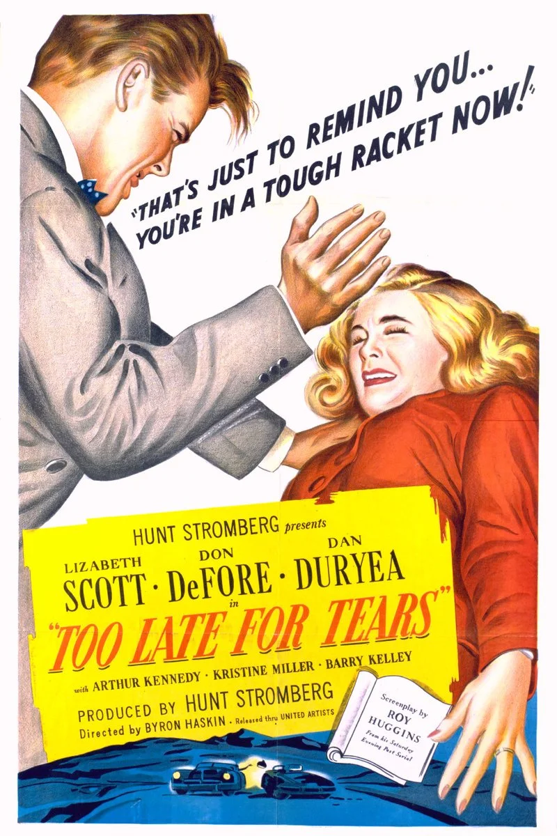 Poster van Too Late for Tears