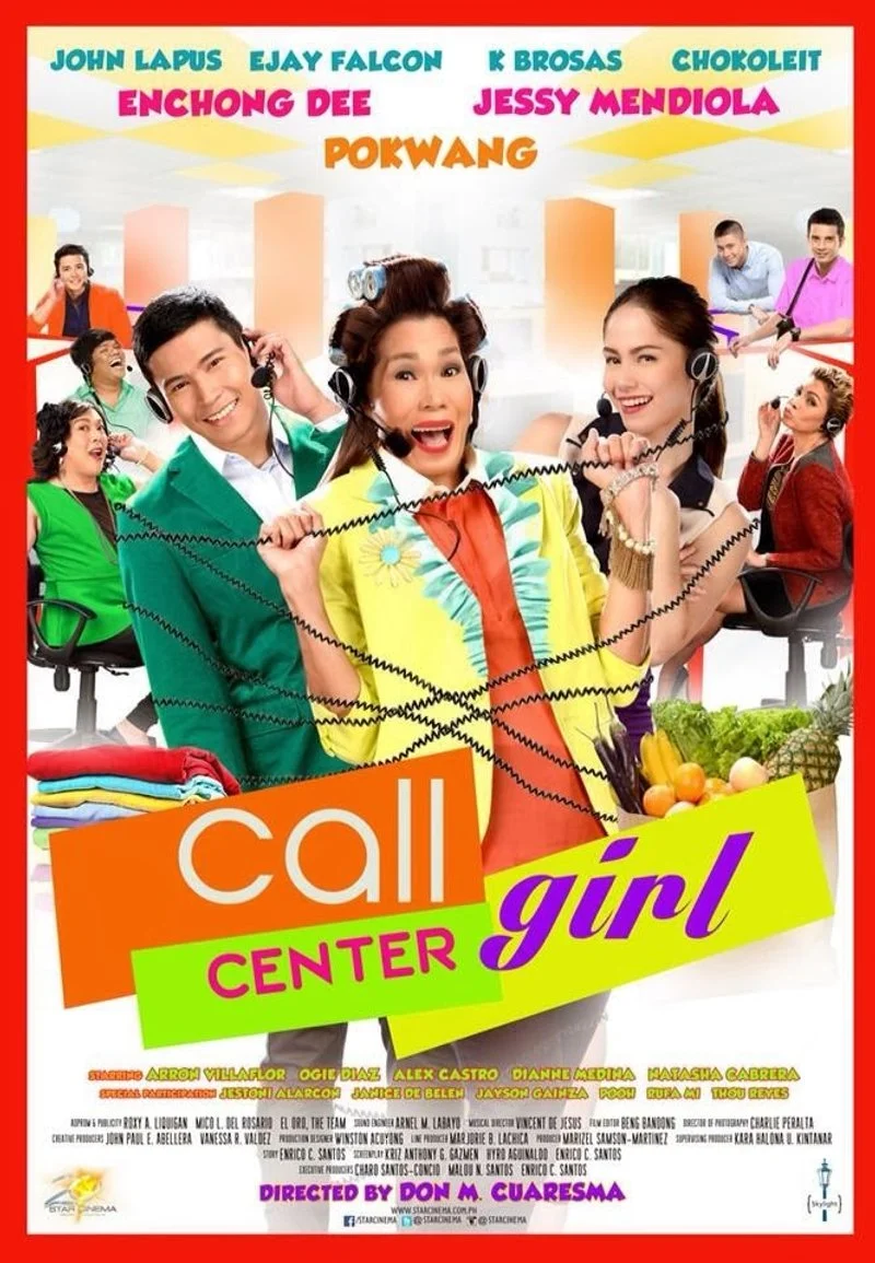 Poster van Call Center Girl