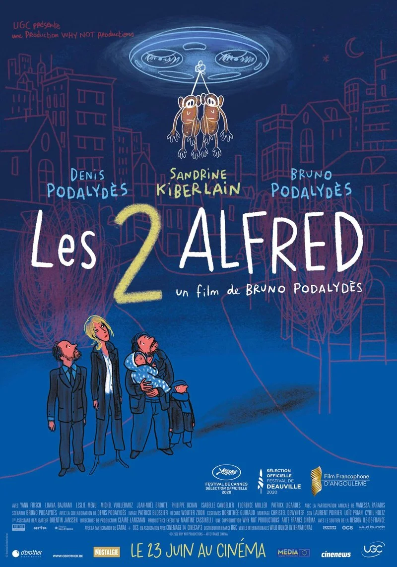 Poster van Les deux alfred