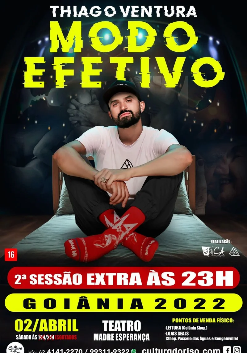 Poster van Thiago Ventura: Modo Efetivo
