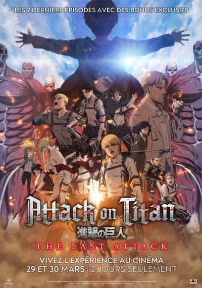 Affiche Attack on Titan: The Last Attack