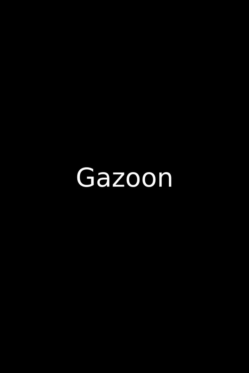 Affiche de Gazoon