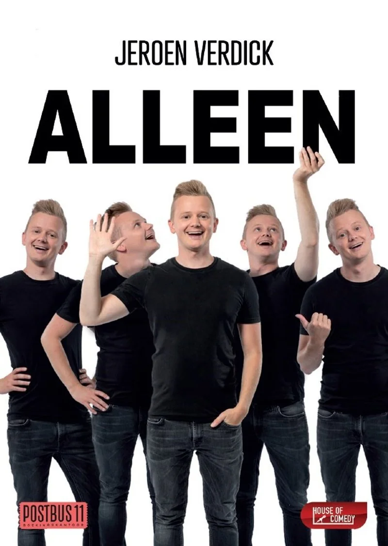 Affiche de Jeroen Verdick - Alleen