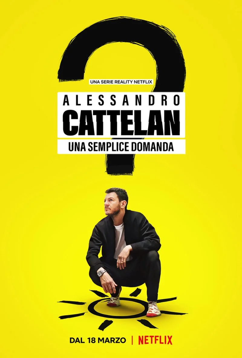 Poster van Alessandro Cattelan: One Simple Question