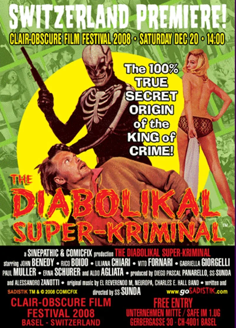 Poster van The Diabolikal Super-Kriminal