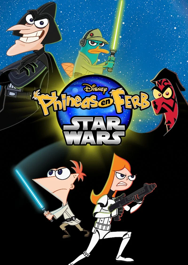 Poster van Phineas and Ferb: Star Wars