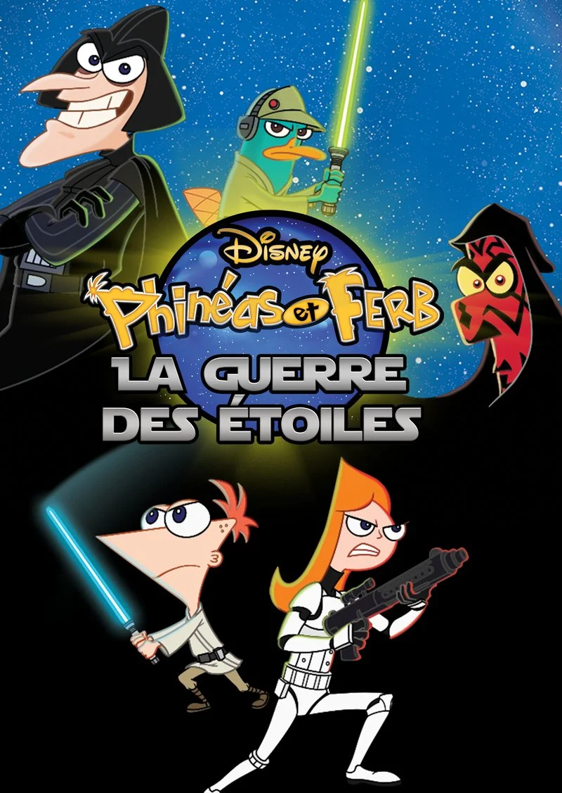 Affiche de Phinéas et Ferb : La guerre des étoiles