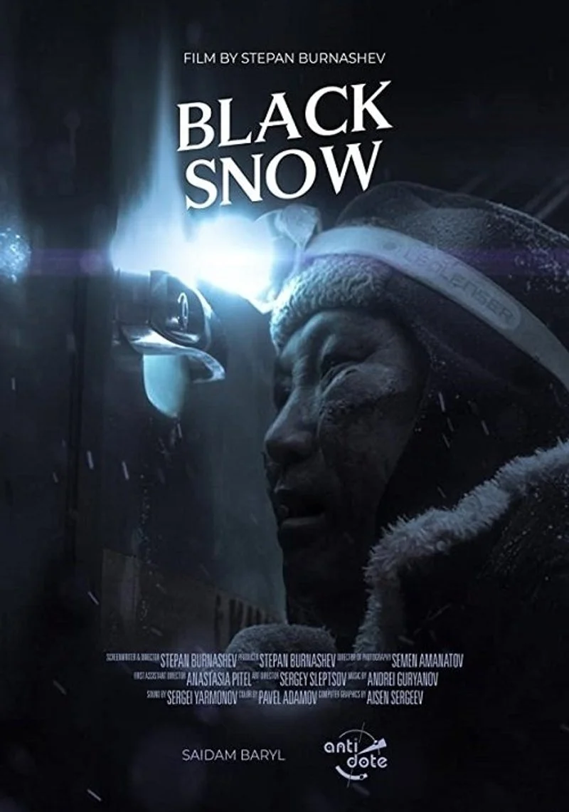Poster van Black Snow