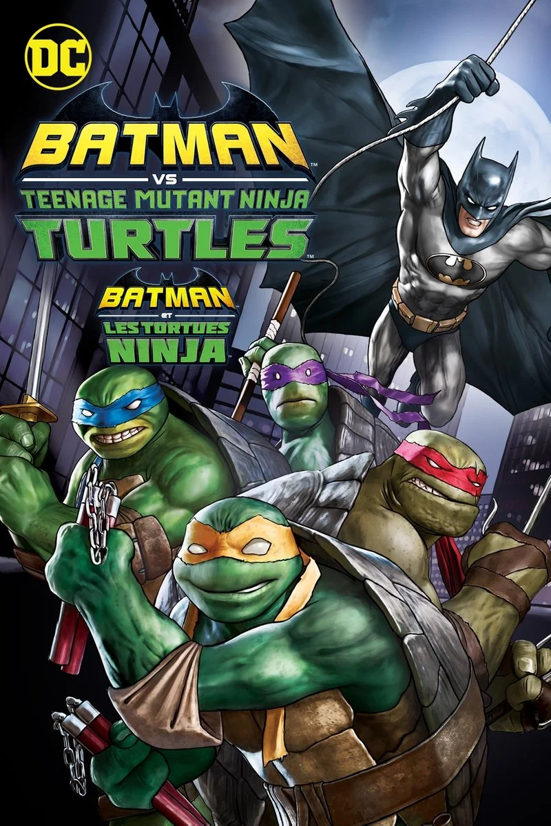 Affiche de Batman vs les tortues ninja
