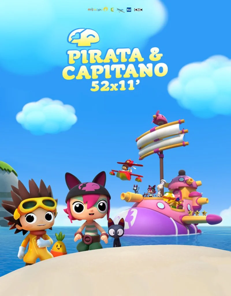 Poster van Pirata et Capitano