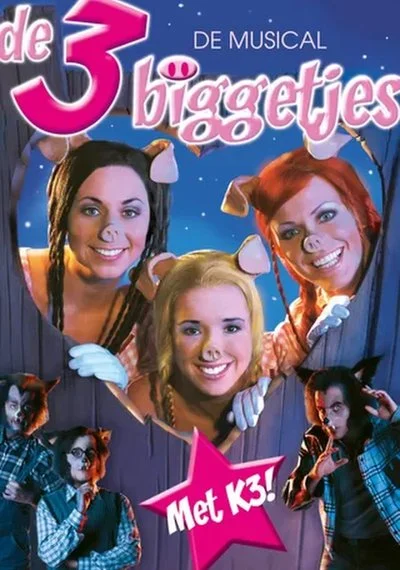 Poster De 3 Biggetjes De Musical