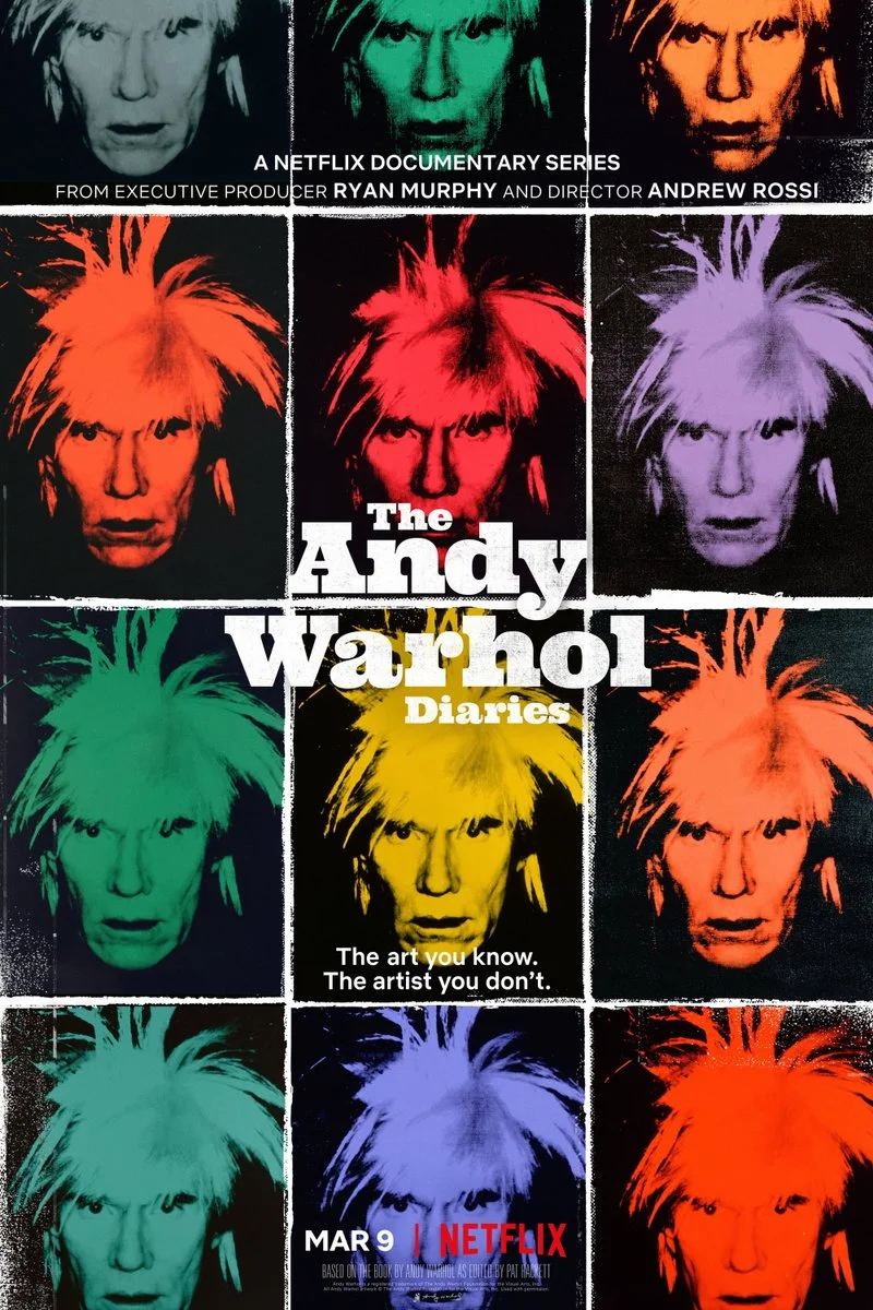 Poster van The Andy Warhol Diaries