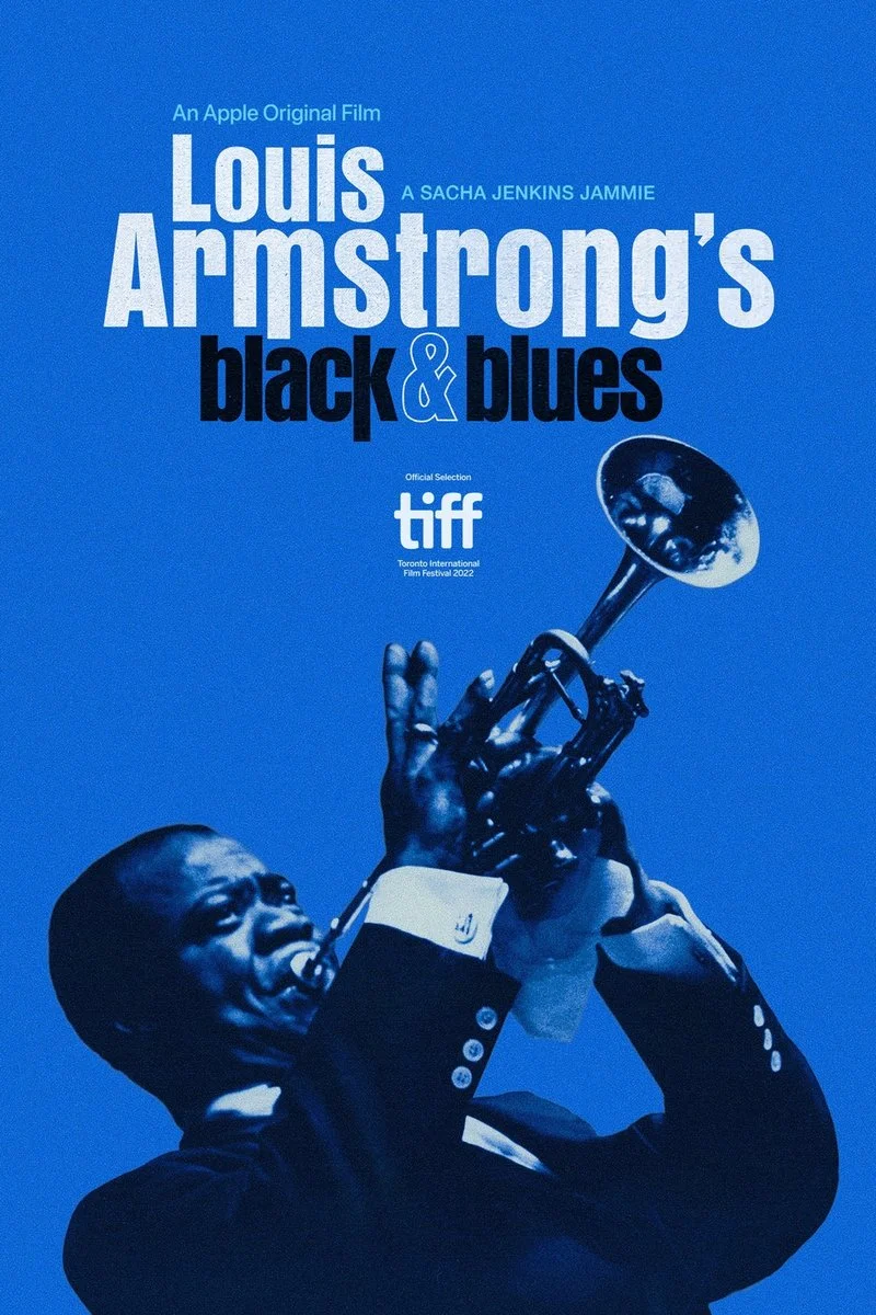 Poster van Louis Armstrong's Black & Blues