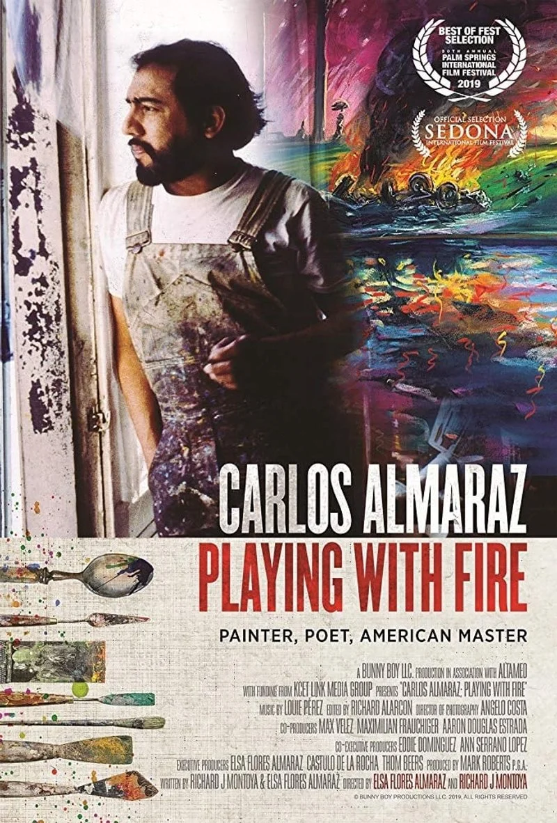 Poster van Carlos Almaraz: Playing with Fire