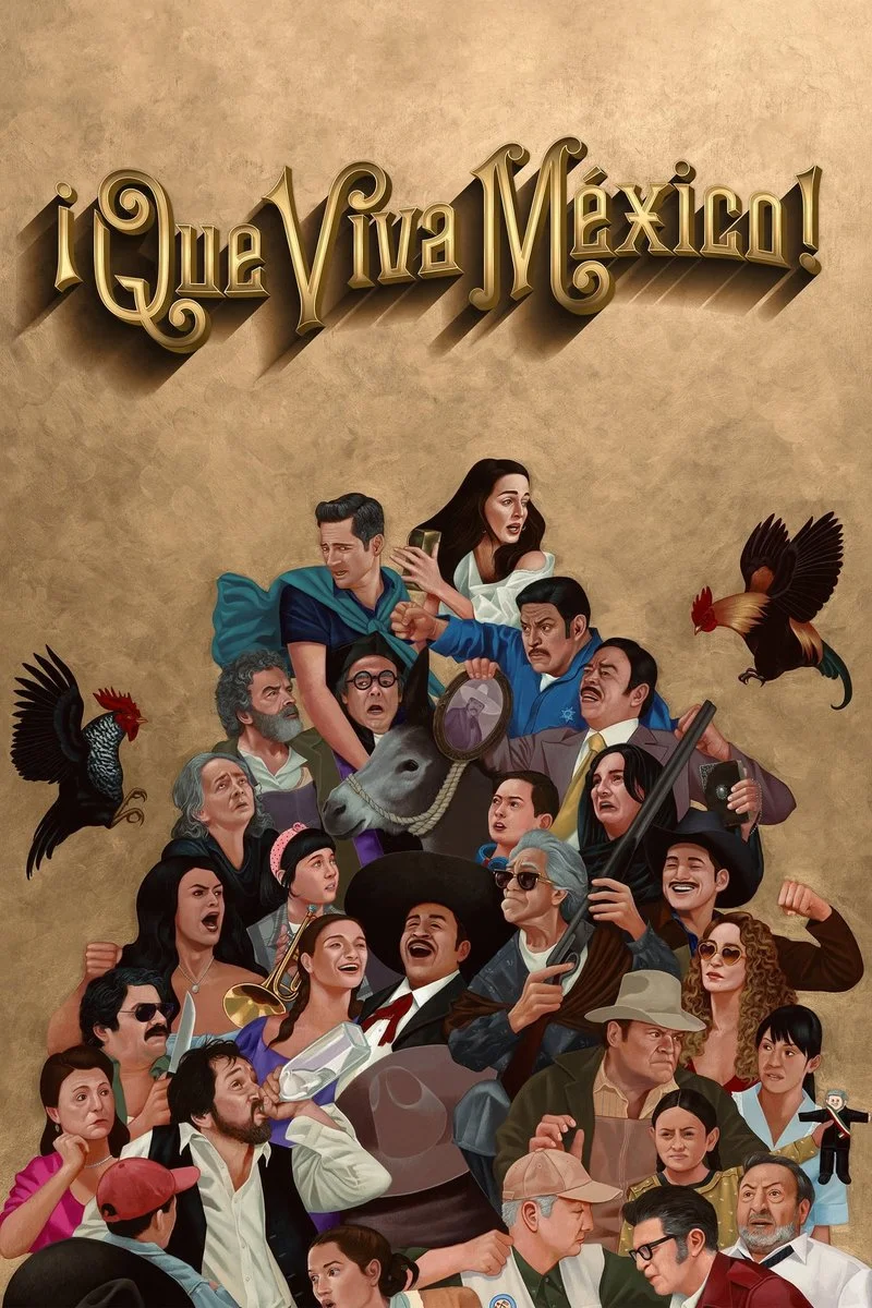 Affiche de ¡Que Viva México!